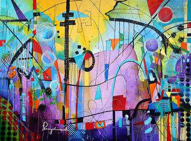 Original Abstract Paintings by Karnish Art