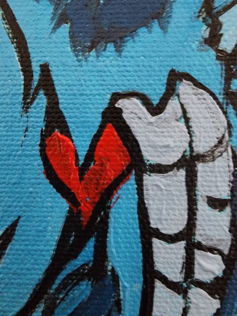 Original Abstract Expressionism Abstract Painting by Karnish Art