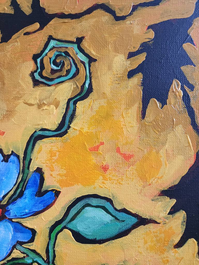 Original Abstract Expressionism Abstract Painting by Karnish Art