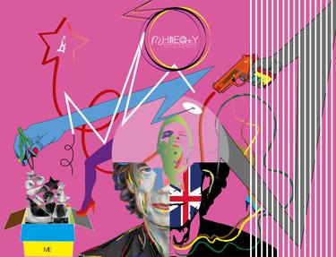 Print of Pop Art Music Digital by Yuma Sroka