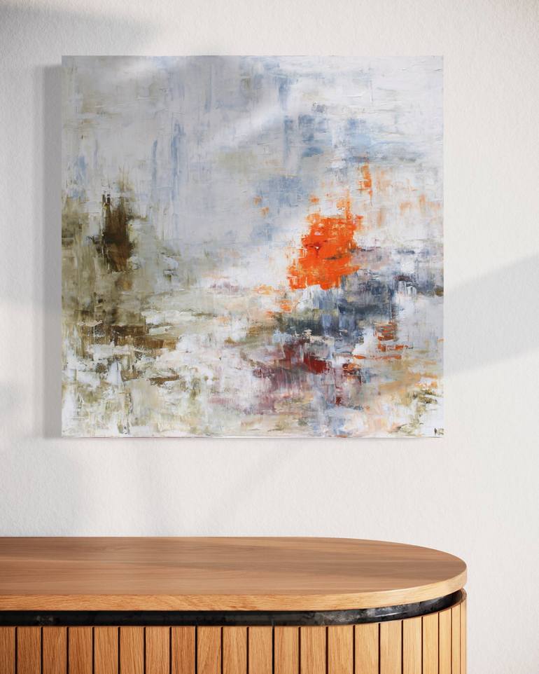 Original Abstract Expressionism Abstract Painting by Natalie Reyne