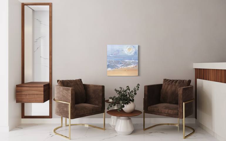 Original Abstract Landscape Painting by Natalie Reyne