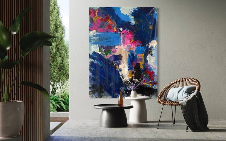 Original Abstract Expressionism Abstract Painting by Heather Dawn Batchelor