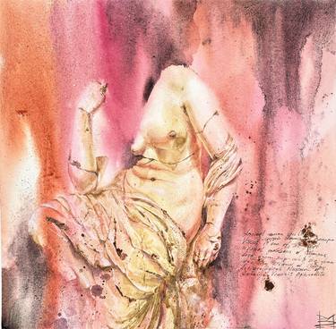 Print of Impressionism Nude Paintings by Mariya Volynskih