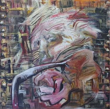 Original Abstract Expressionism Technology Paintings by adina sisca