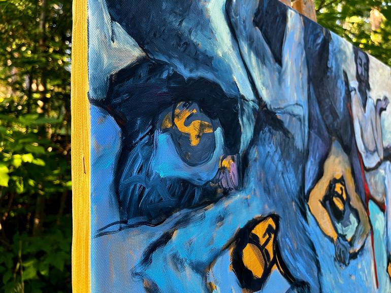 Original Contemporary People Painting by Irina Makarova