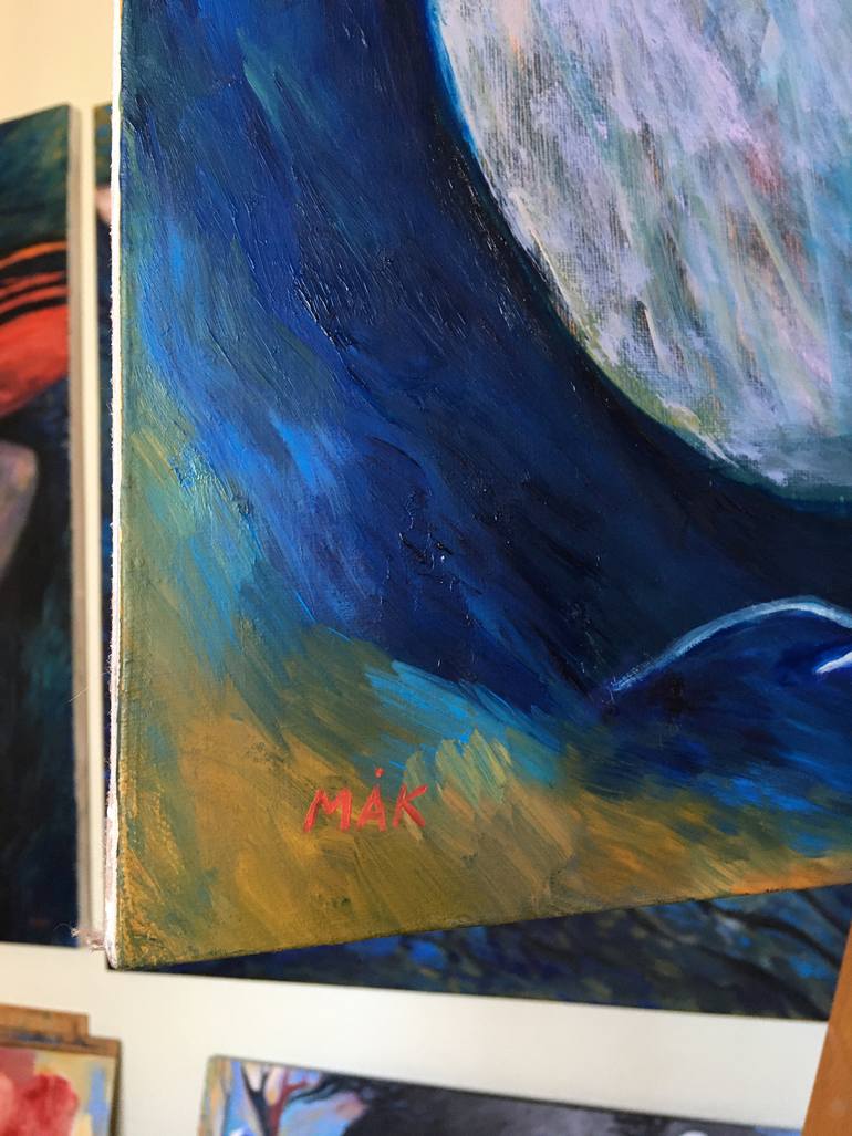 Original Conceptual Women Painting by Irina Makarova