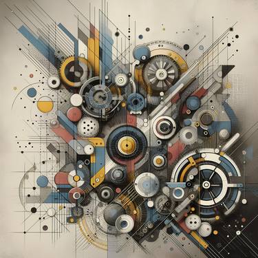 Original Artificial Intelligence Abstract Digital by Ignazio Margiotta