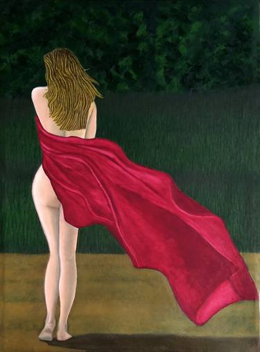 Original Figurative Women Paintings by Carlos Almor