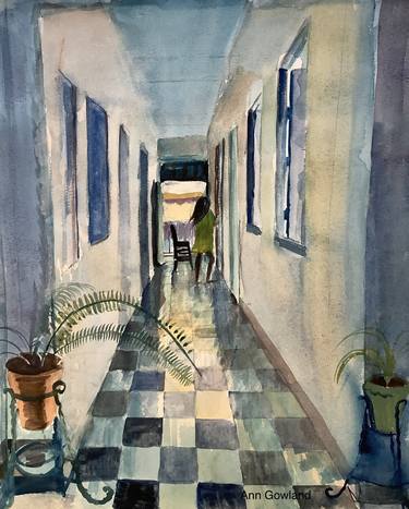 Original Interiors Paintings by Ann Gowland