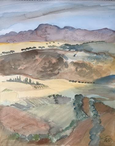 Original Fine Art Landscape Paintings by Ann Gowland