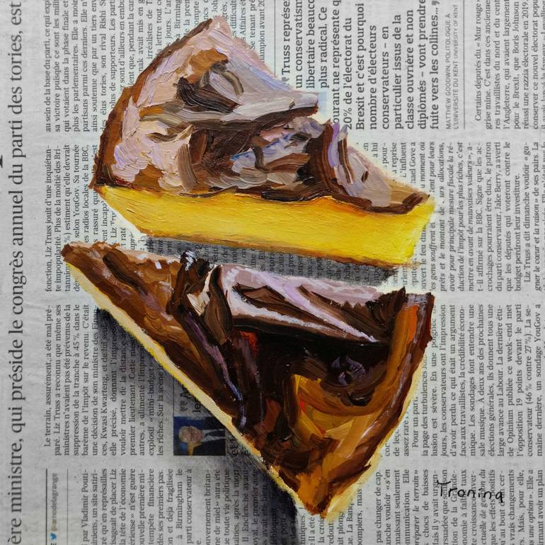 Flan Painting By Elena Tronina Saatchi Art