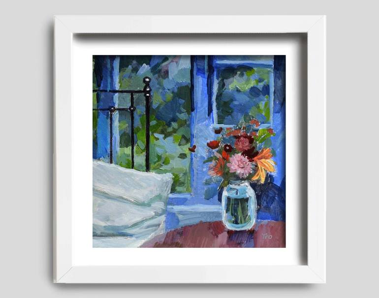 Original Impressionism Home Painting by Elena Tronina