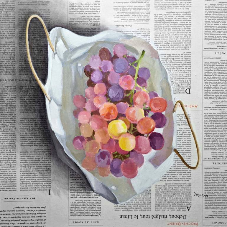 Print of Art Deco Food Paintings by Elena Tronina