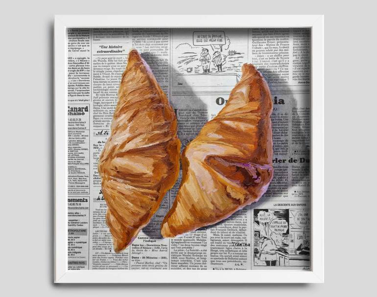 Original Art Deco Still Life Painting by Elena Tronina