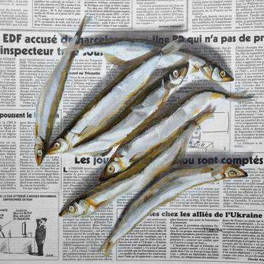 Original Fish Paintings by Elena Tronina