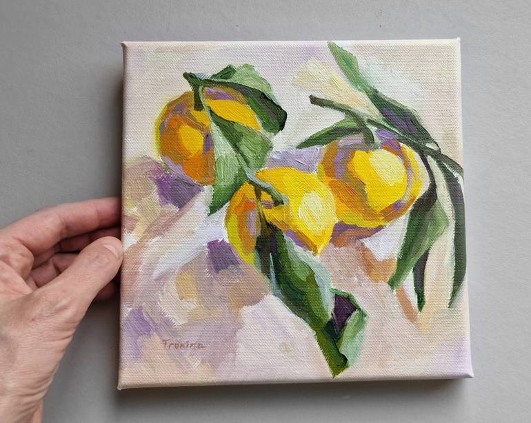 Original Impressionism Still Life Painting by Elena Tronina
