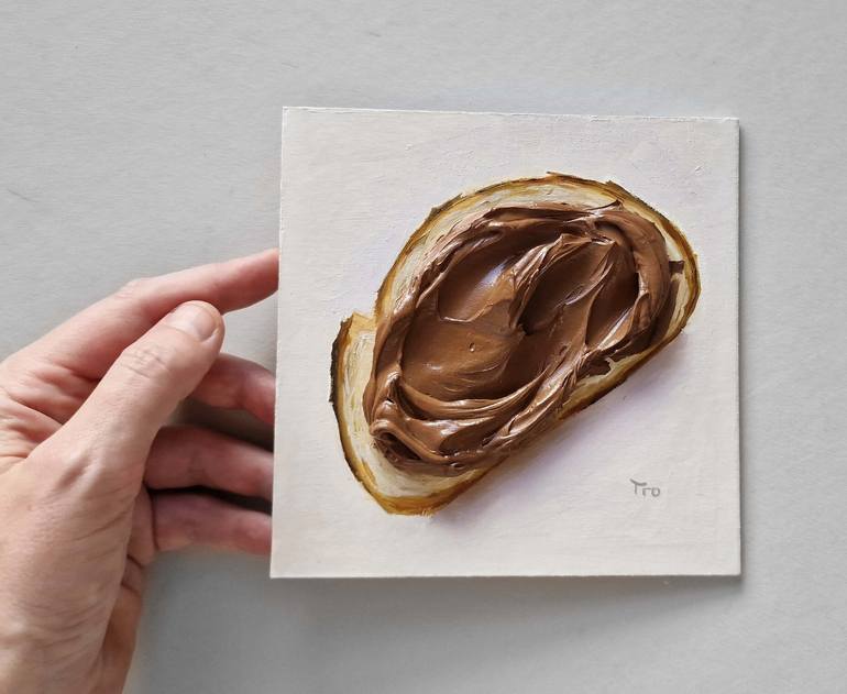 Original Contemporary Food Painting by Elena Tronina