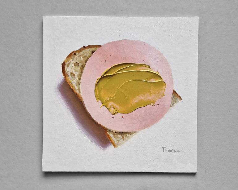 Original Food Painting by Elena Tronina