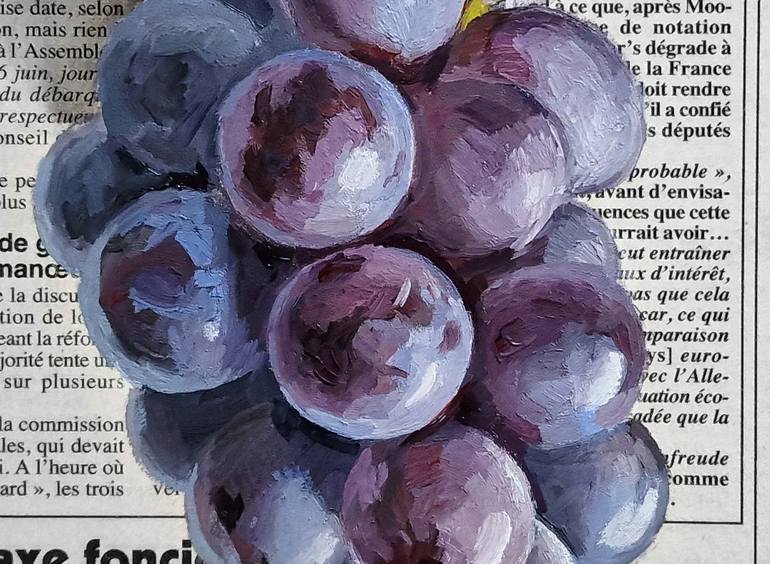 Original Art Deco Still Life Painting by Elena Tronina