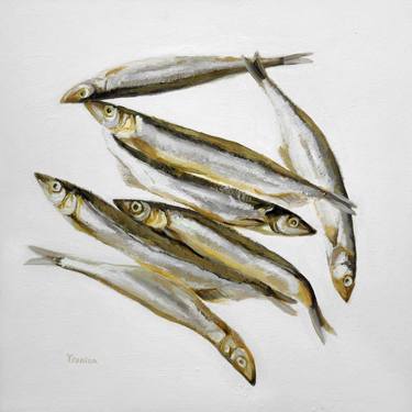 Print of Fish Paintings by Elena Tronina