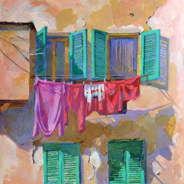 Print of Impressionism Architecture Paintings by Elena Tronina