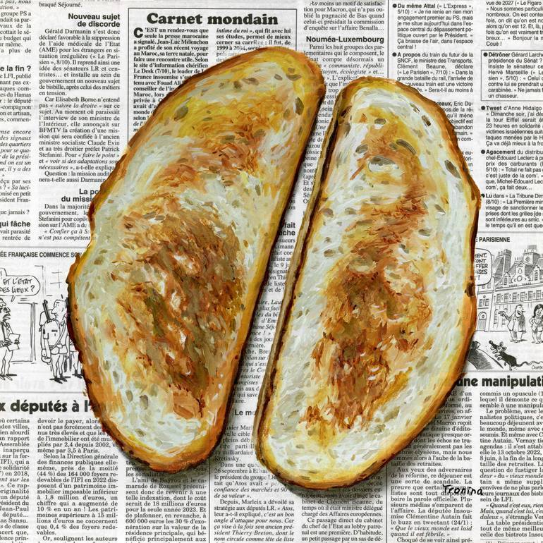 Print of Contemporary Food Paintings by Elena Tronina