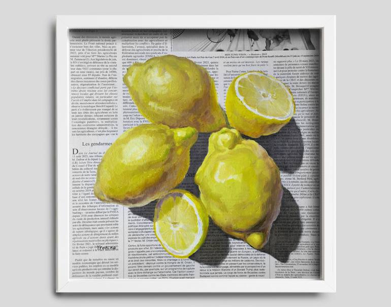 Original Fine Art Food Painting by Elena Tronina