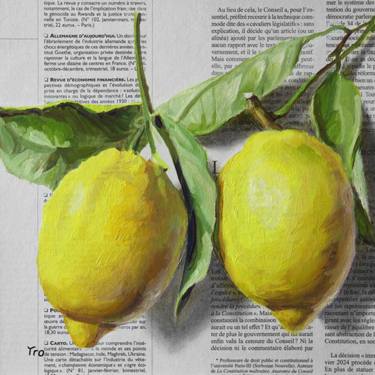 Original Fine Art Food Paintings by Elena Tronina