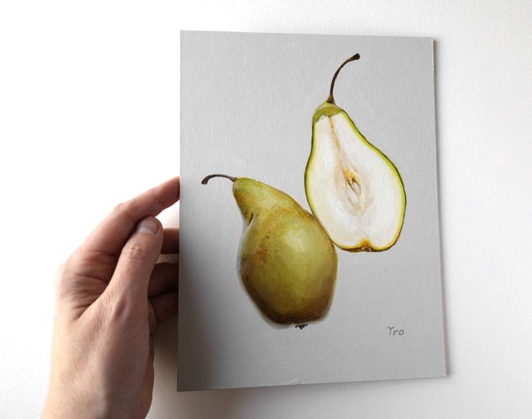 Original Contemporary Food Painting by Elena Tronina
