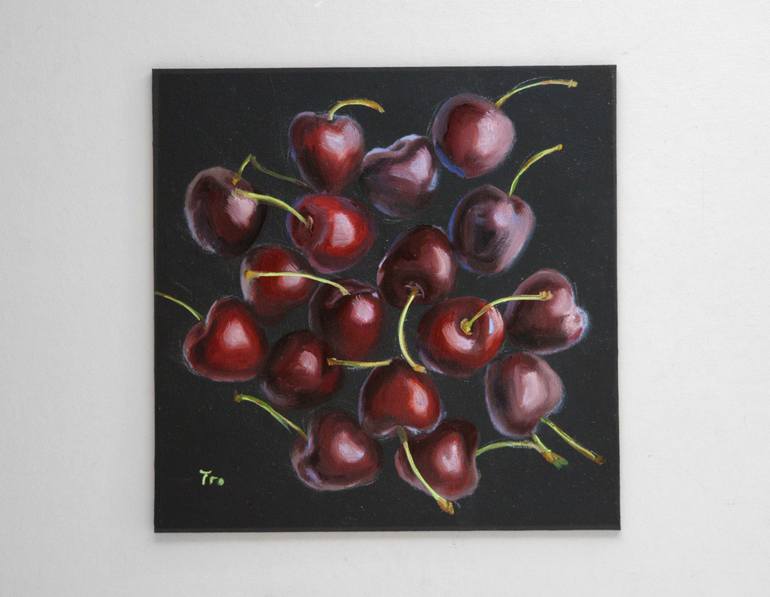 Original Art Deco Still Life Painting by Elena Tronina