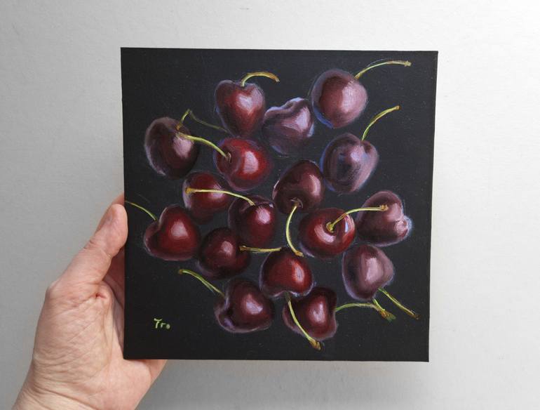 Original Art Deco Still Life Painting by Elena Tronina