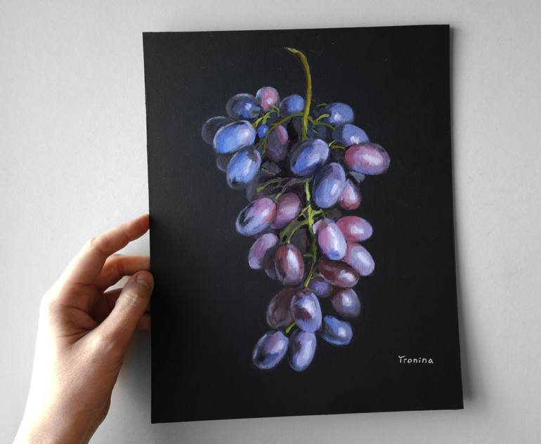 Original Art Deco Still Life Painting by Elena Tronina