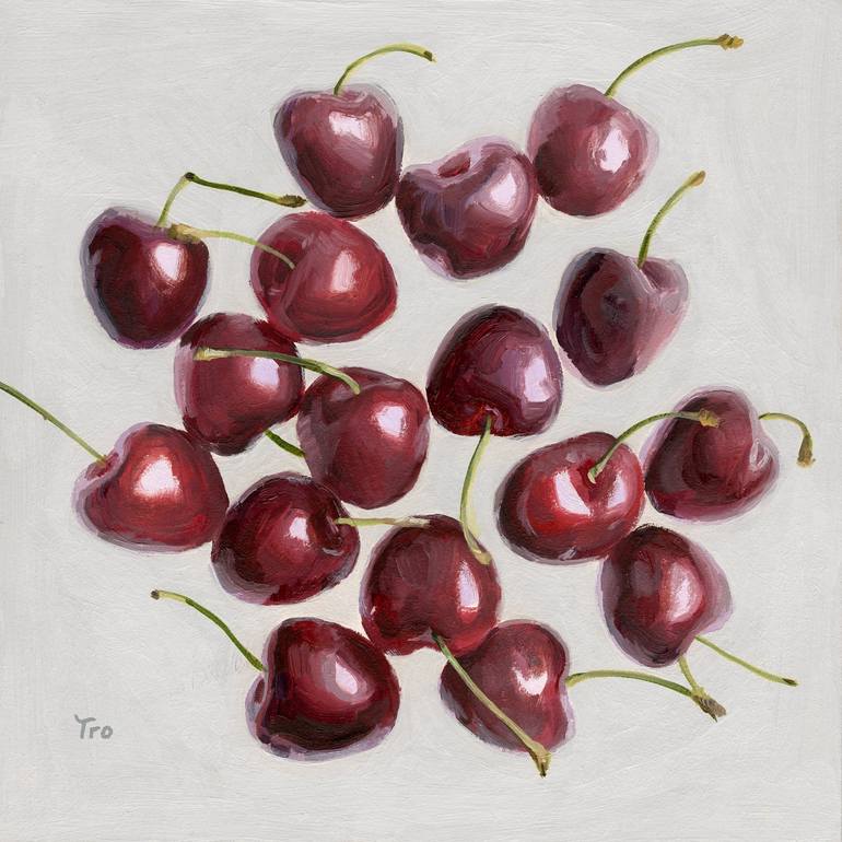 Print of Art Deco Food Paintings by Elena Tronina