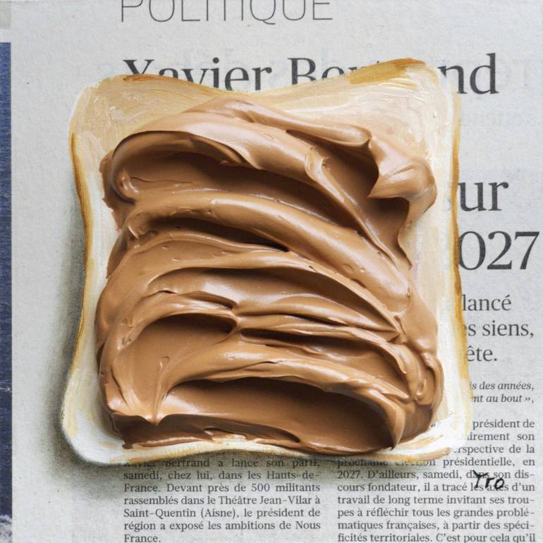 Original Contemporary Food Paintings by Elena Tronina