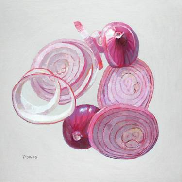 Original Contemporary Food Painting by Elena Tronina