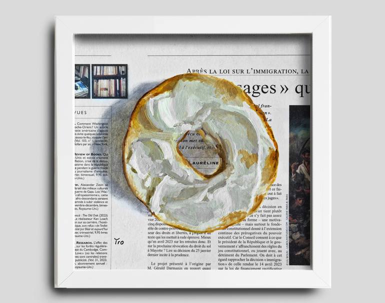 Original Contemporary Food Painting by Elena Tronina