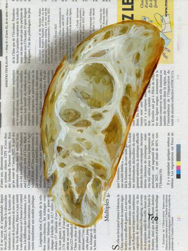 Original Contemporary Food Paintings by Elena Tronina