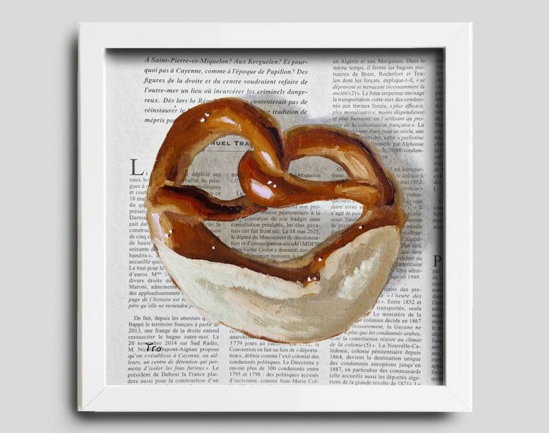 Original Contemporary Food Painting by Elena Tronina