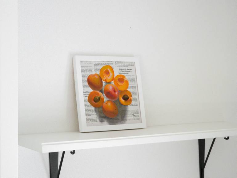 Original Art Deco Still Life Painting by Elena Tronina