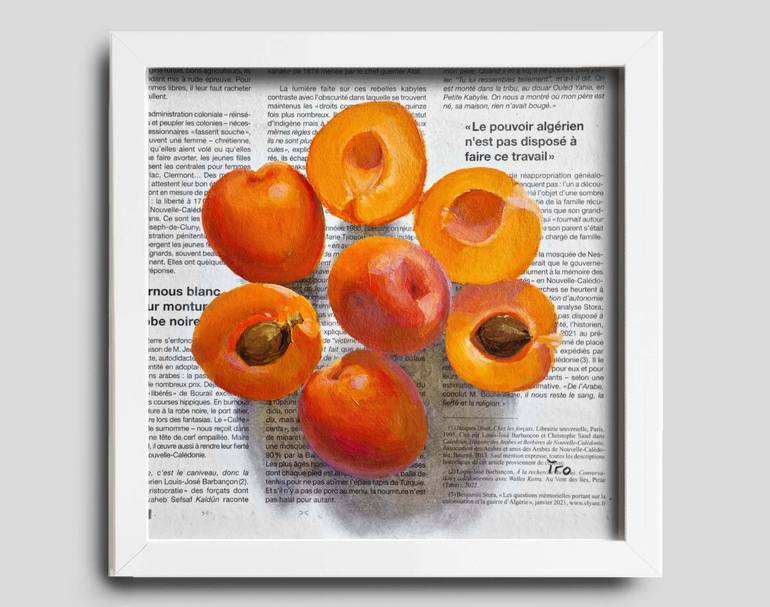 Original Fine Art Food Painting by Elena Tronina