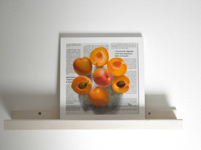 Original Art Deco Still Life Painting by Elena Tronina
