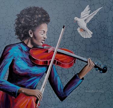 Original Music Paintings by Abubakar Nurudeen alowonle