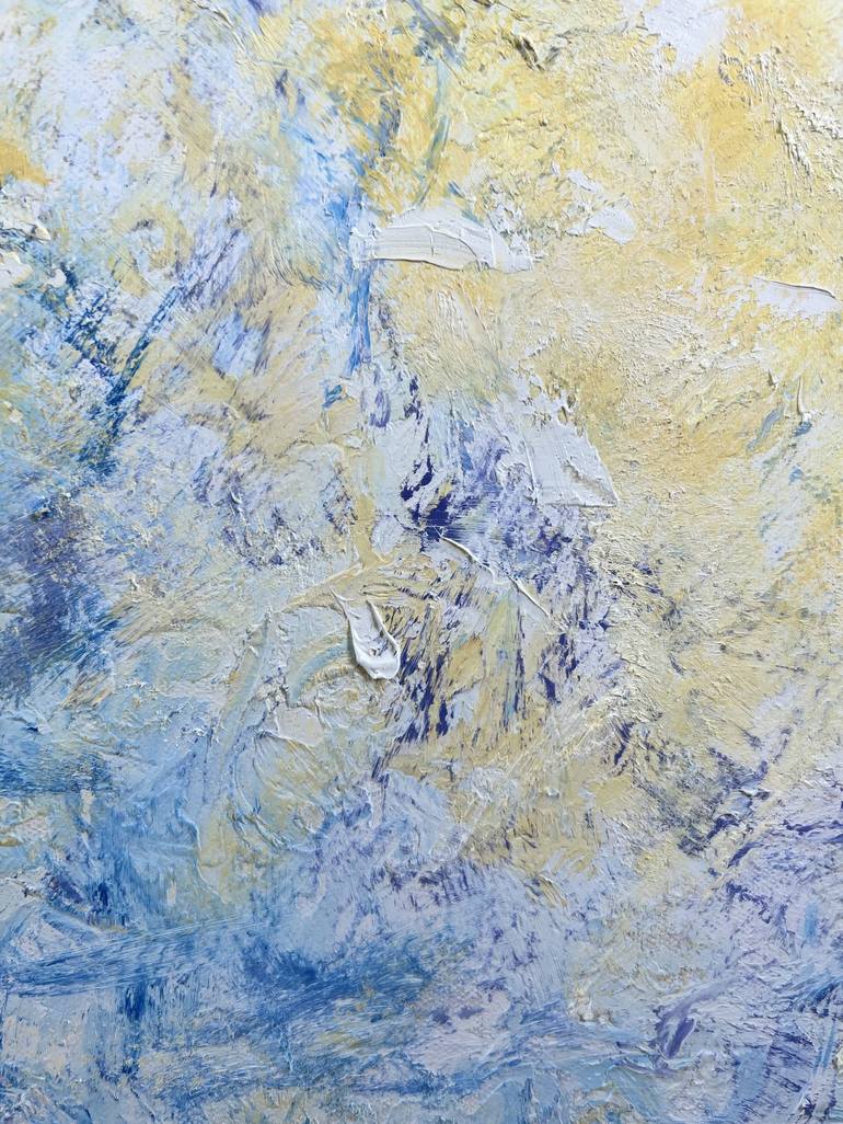 Original Abstract Expressionism Abstract Painting by Jessica Lam