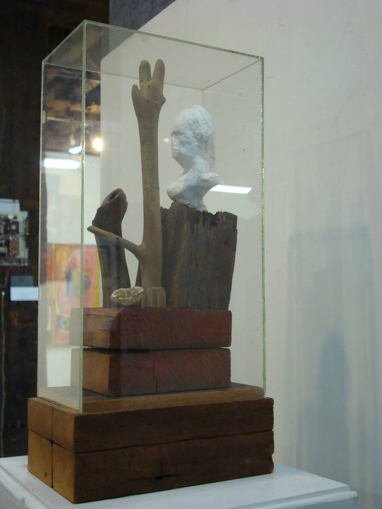 Original People Sculpture by Carlo Grassini