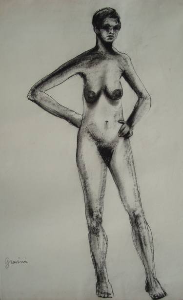 Original Expressionism World Culture Drawings by Carlo Grassini