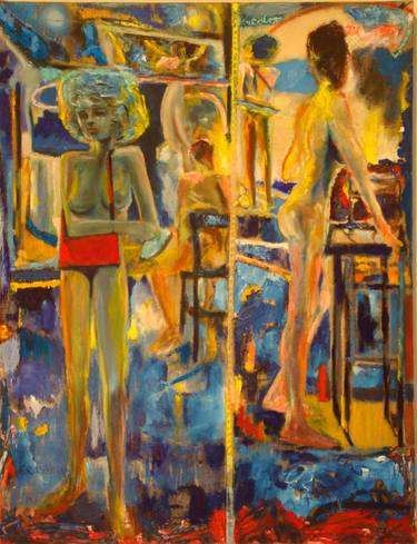 Original Expressionism World Culture Paintings by Carlo Grassini