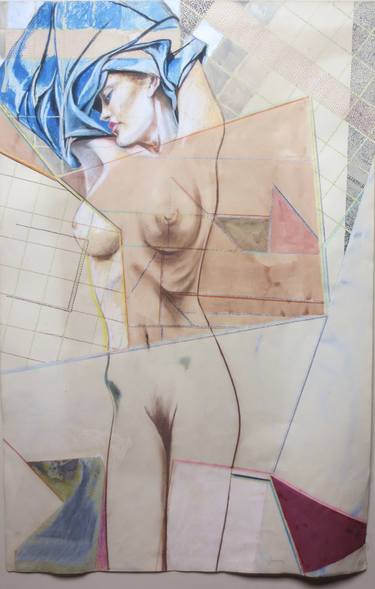 Original Figurative Erotic Drawings by Carlo Grassini