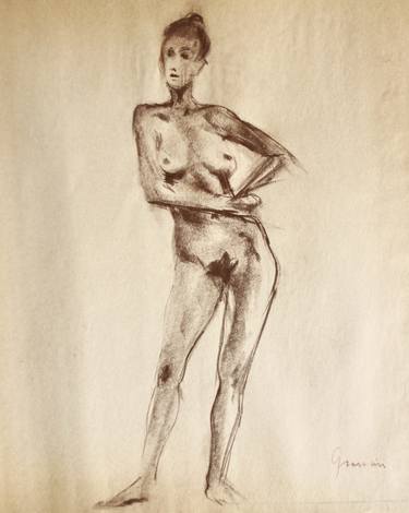 Print of Figurative Nude Drawings by Carlo Grassini