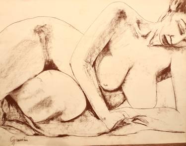 Original Nude Drawings by Carlo Grassini